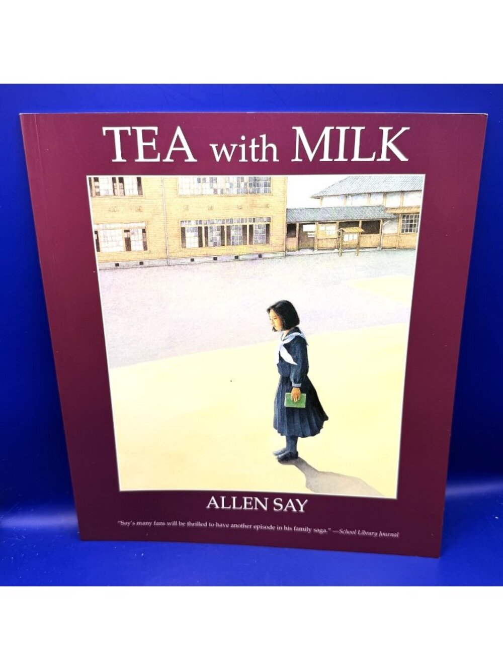 Tea With Milk Allen Say PB Clarion 2009 Ex Library Japan Multicultural Homeschoo